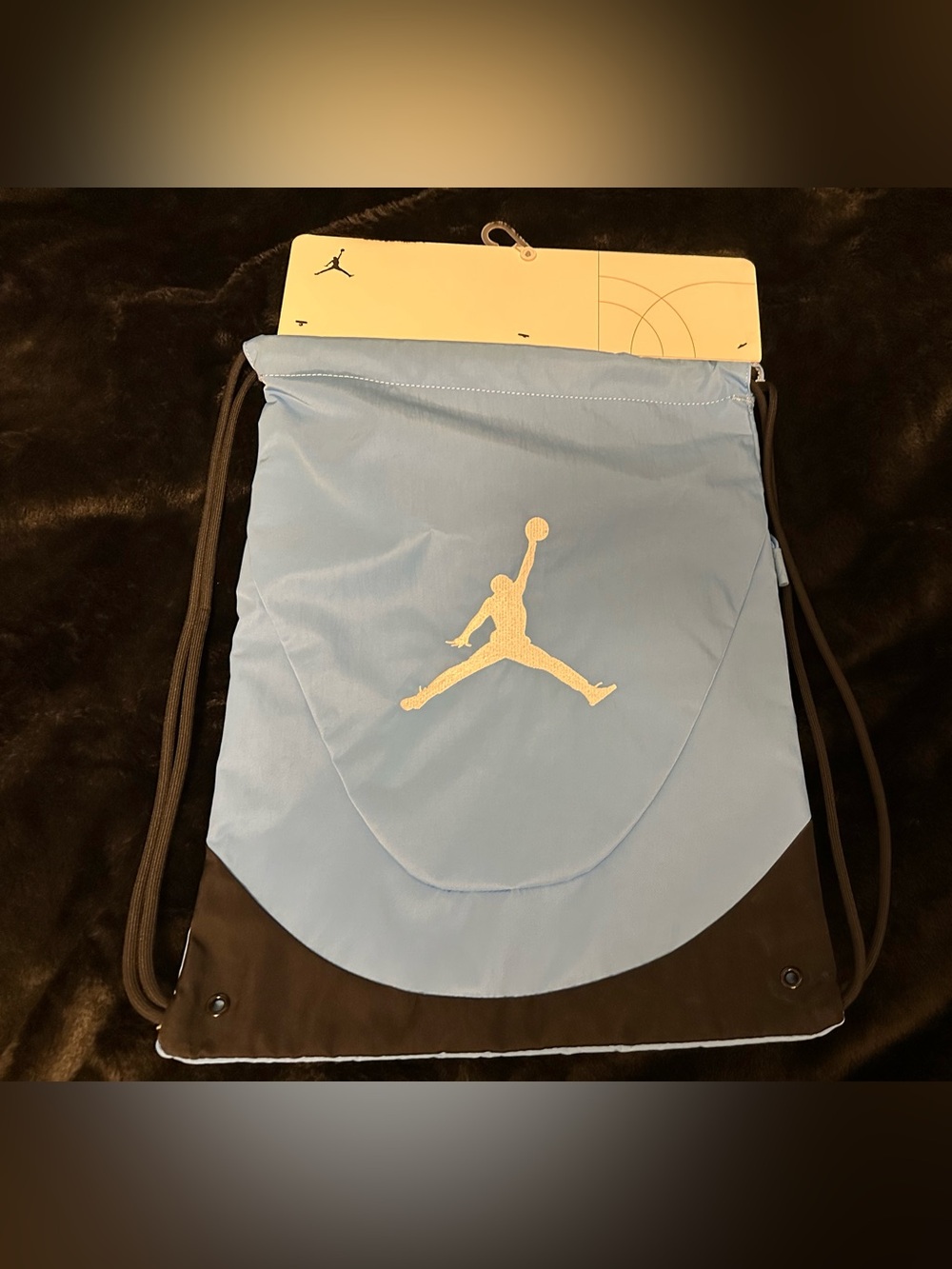 NEW Jordan Gym Sack UNIVERSITY BLUE OS